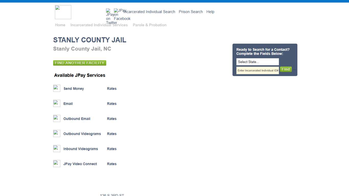 STANLY COUNTY JAIL